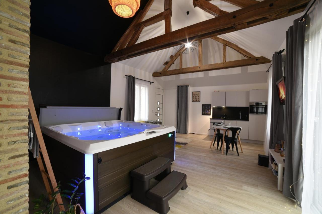Eaudyssée maison avec SPA privée - Loiret Ladon Extérieur photo