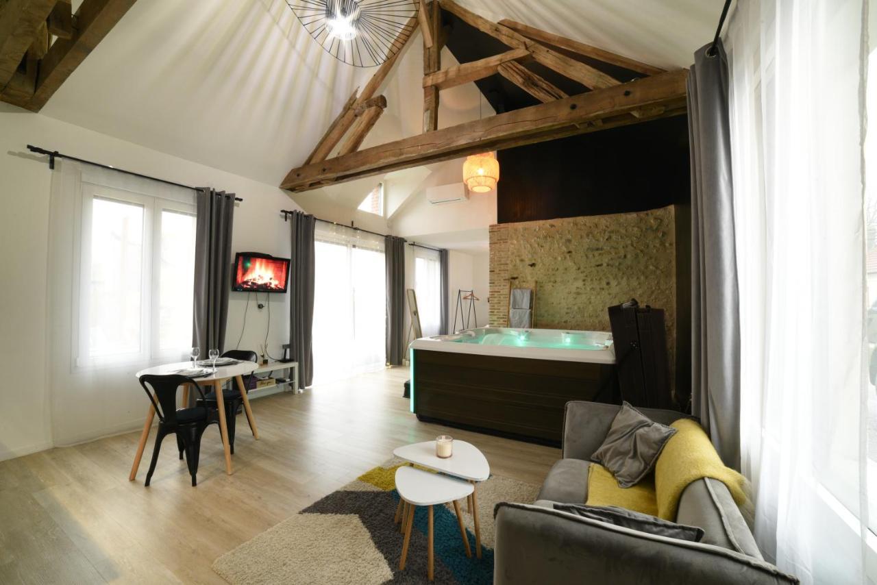 Eaudyssée maison avec SPA privée - Loiret Ladon Extérieur photo