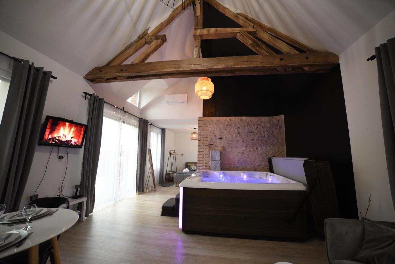 Eaudyssée maison avec SPA privée - Loiret Ladon Extérieur photo